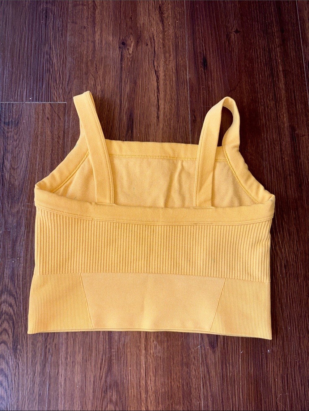 Sunshine Ribbed Square-Neck Tank Top - Picture 2 of 3